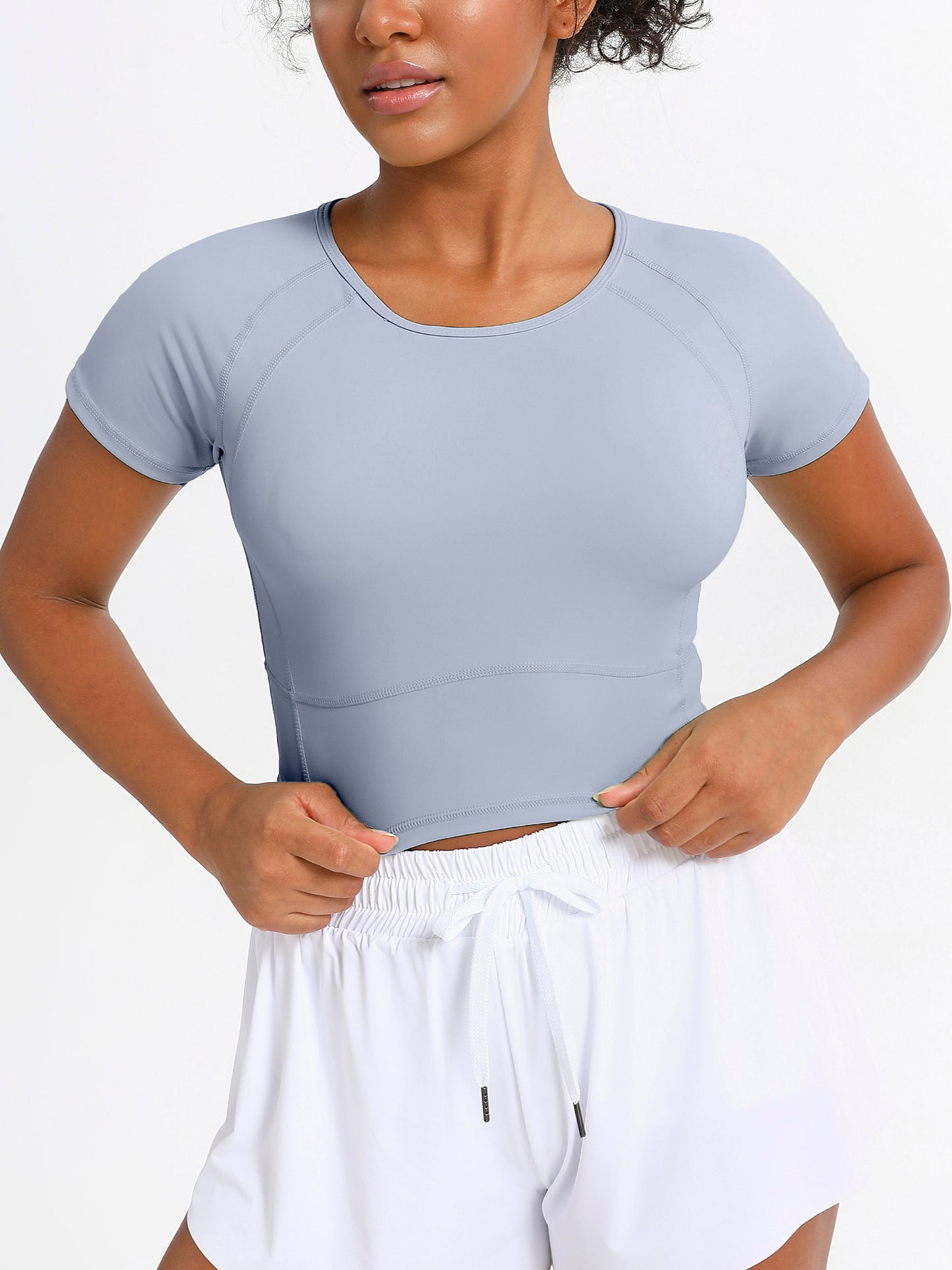 keeper Premium Yoga & Pilates Training Short Sleeve Top
