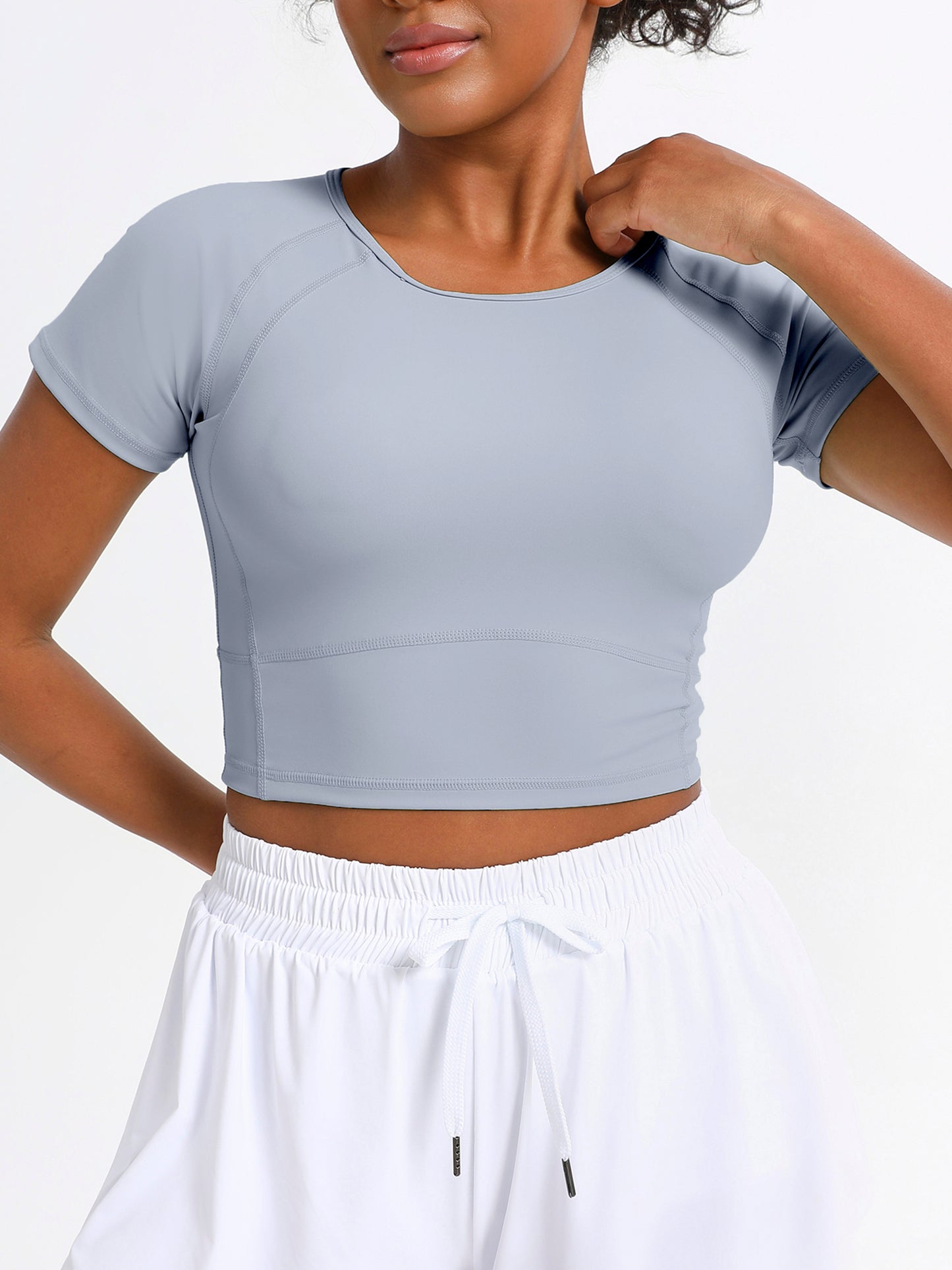 keeper Premium Yoga & Pilates Training Short Sleeve Top