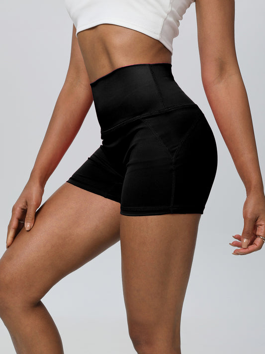 keeper Nude-feel High-waisted Hip-lifting Women's Yoga Shorts