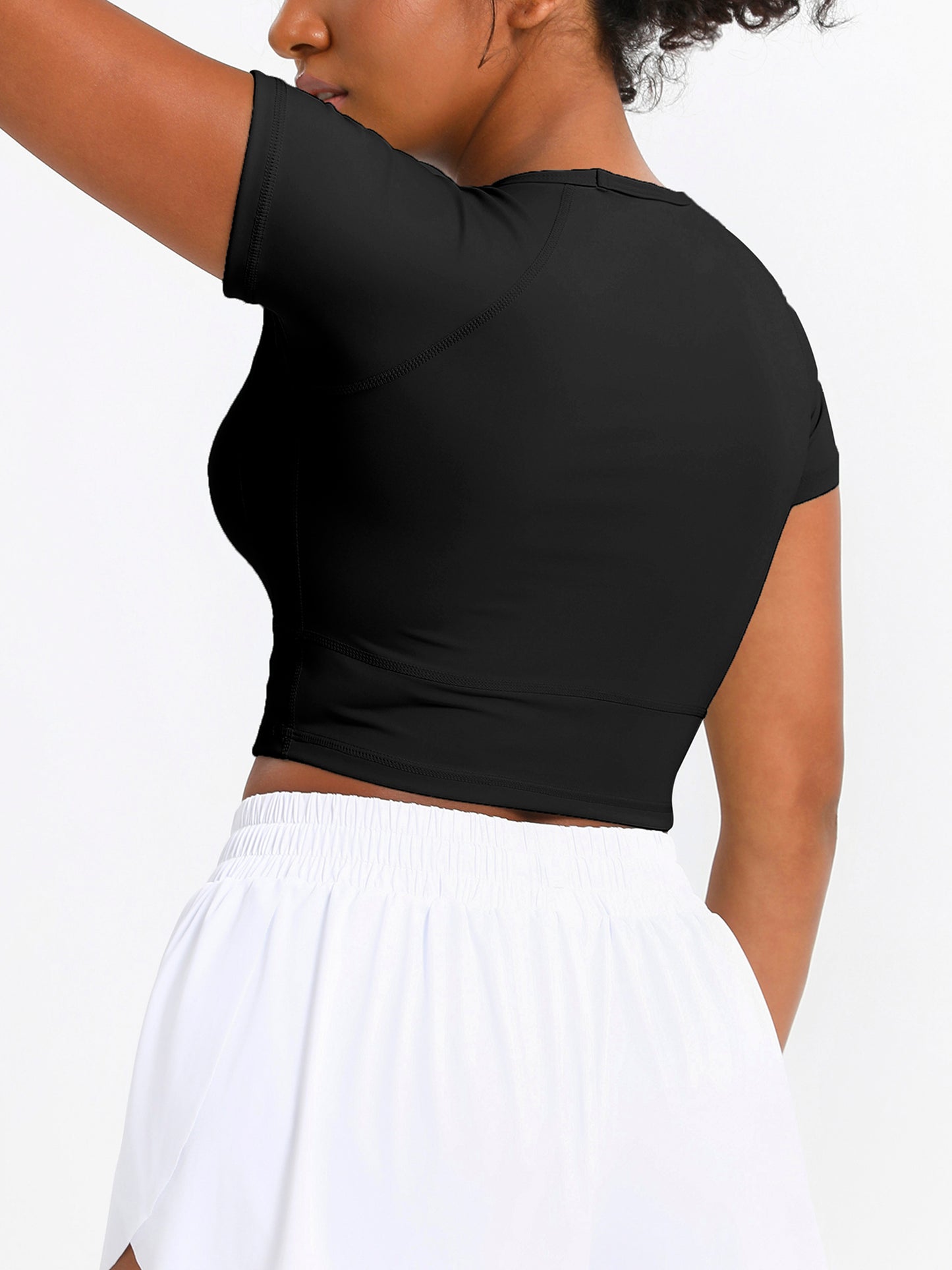 keeper Premium Yoga & Pilates Training Short Sleeve Top