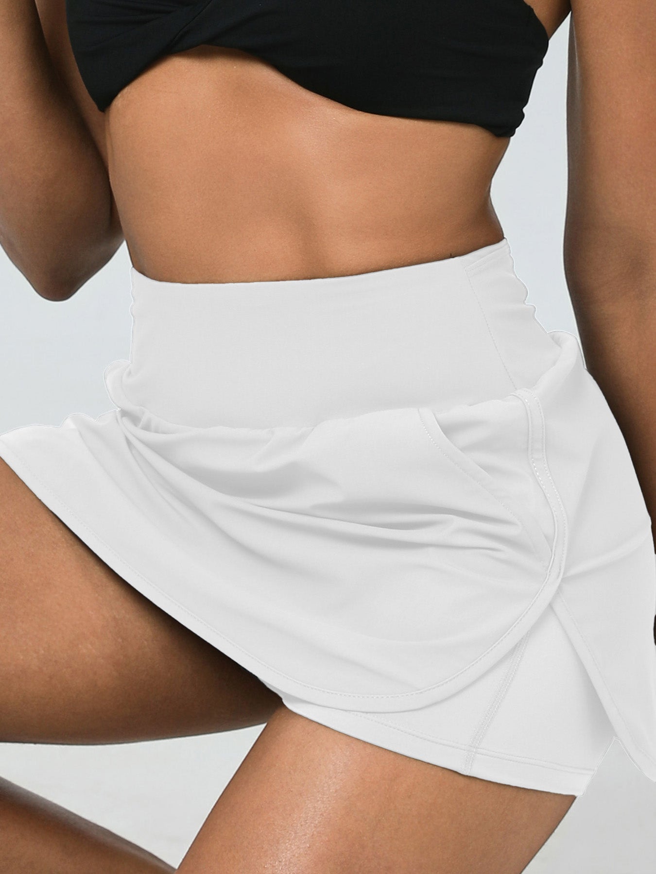 Keeper Cooling Quick-Dry High-Waisted Tennis Skort