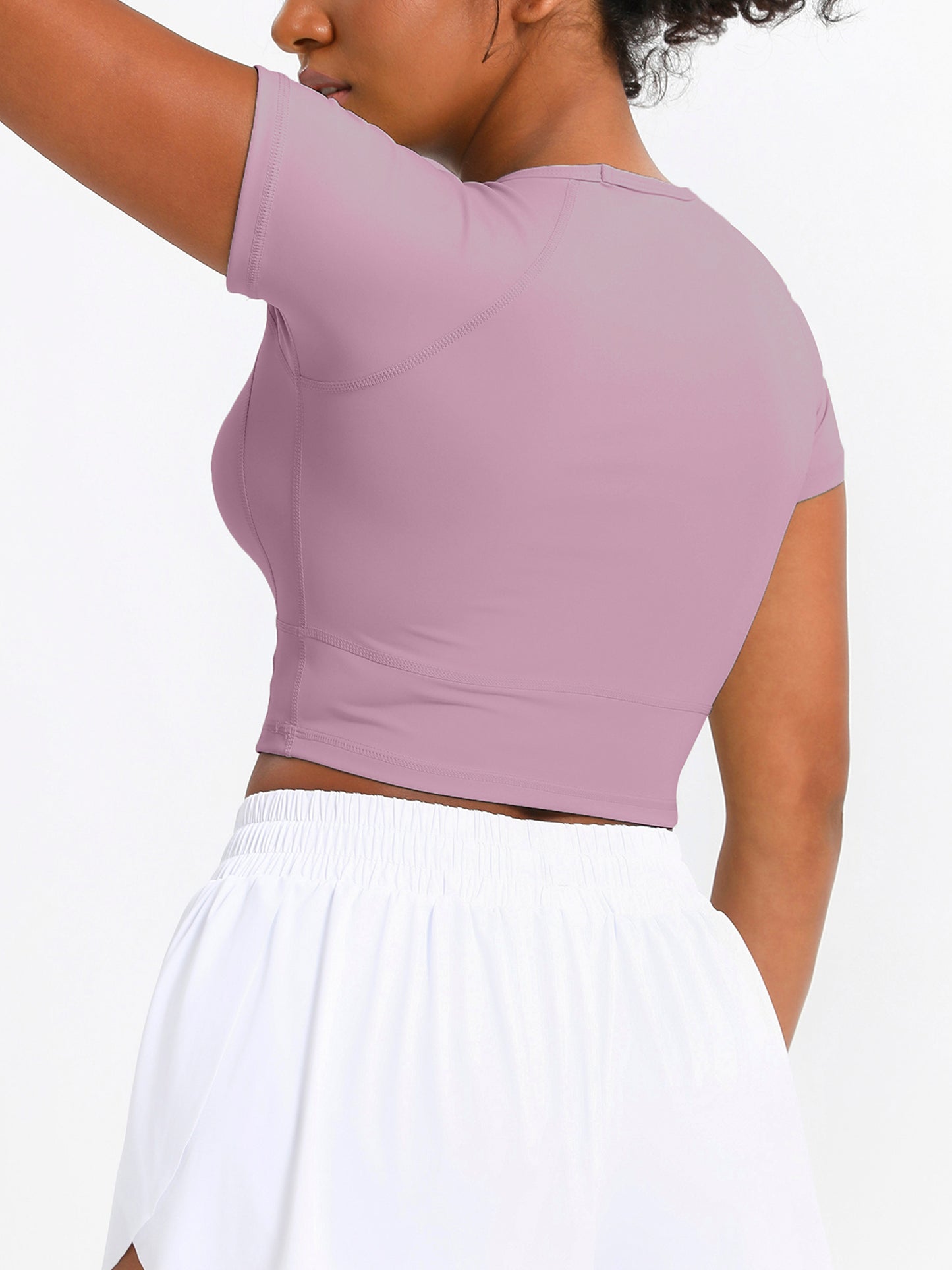 keeper Premium Yoga & Pilates Training Short Sleeve Top