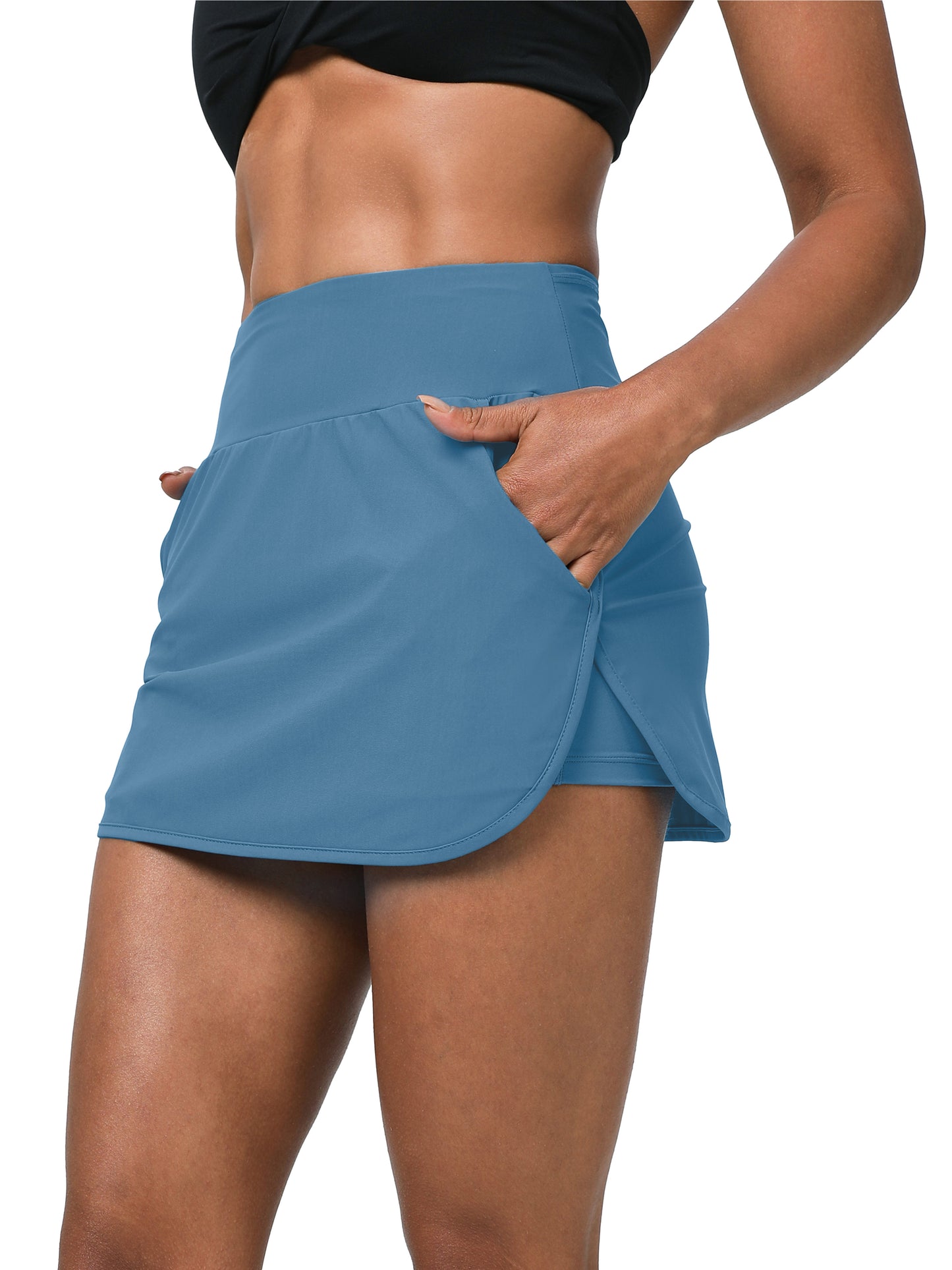 Keeper Cooling Quick-Dry High-Waisted Tennis Skort