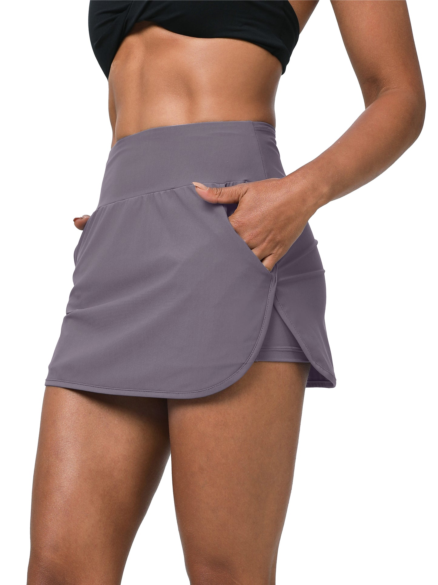 Keeper Cooling Quick-Dry High-Waisted Tennis Skort