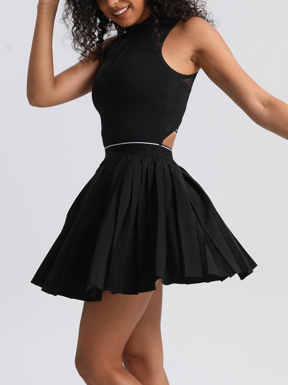 Keeper  Match-Ready Open-Back Tennis Dress