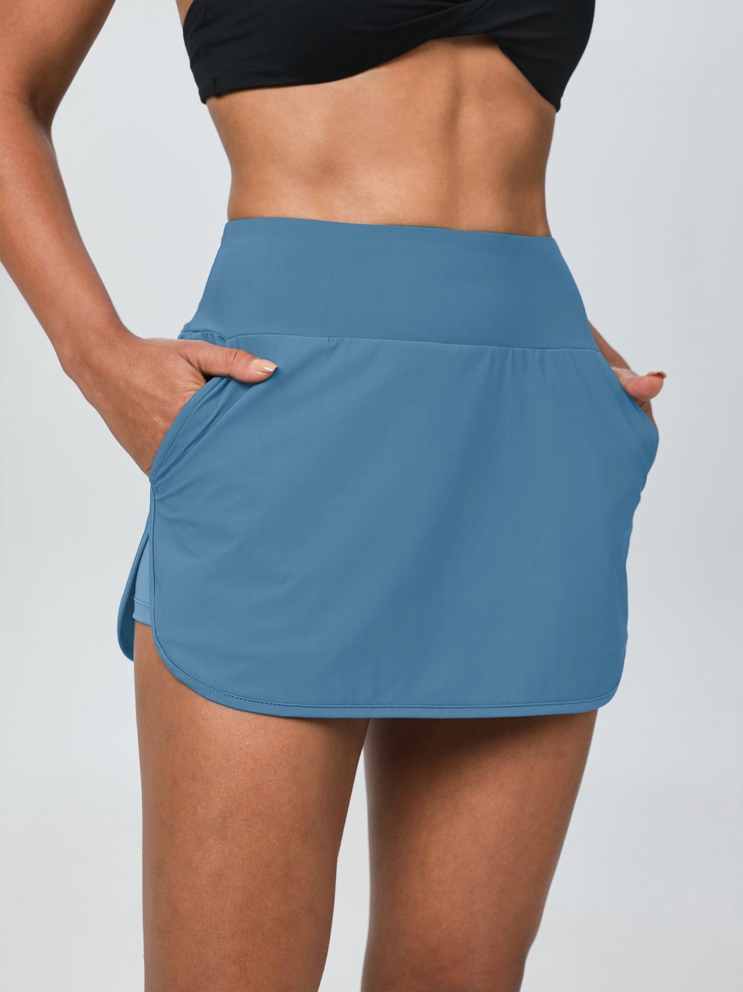 Keeper Cooling Quick-Dry High-Waisted Tennis Skort