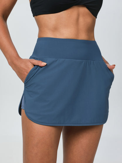 Keeper Cooling Quick-Dry High-Waisted Tennis Skort