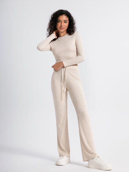 keeper  Lazy-style Knit Two-piece