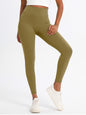 Keeper High-Elasticity Nylon Yoga Pants with Waist Lifting