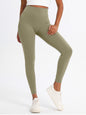 Keeper High-Elasticity Nylon Yoga Pants with Waist Lifting
