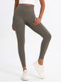 Keeper High-Elasticity Nylon Yoga Pants with Waist Lifting