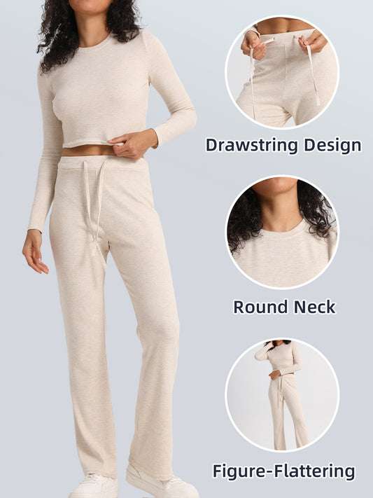 keeper  Lazy-style Knit Two-piece