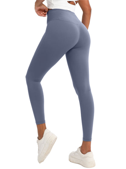 Keeper High-Elasticity Nylon Yoga Pants with Waist Lifting