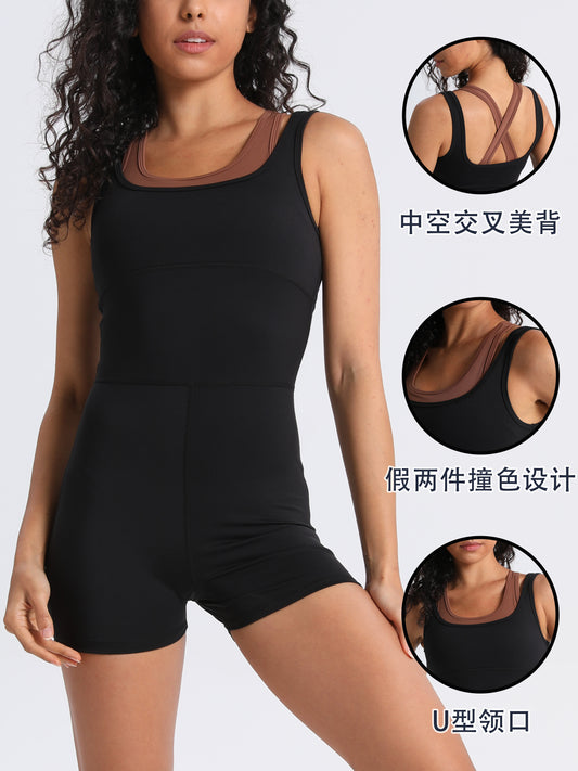 Keeper  Tummy Control Workout Jumpsuit