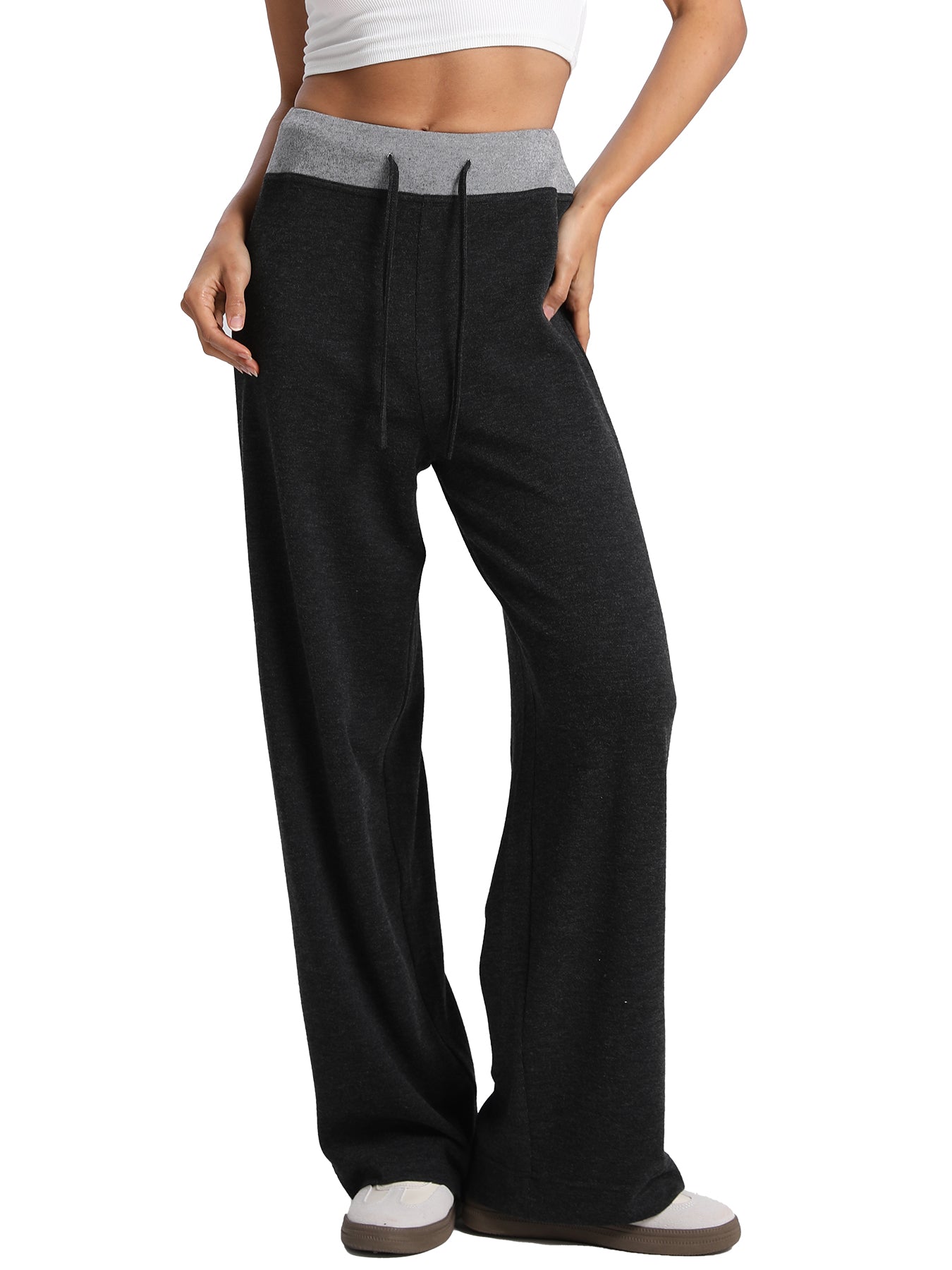 keeper High-Waisted Colorblock Lounge Joggers