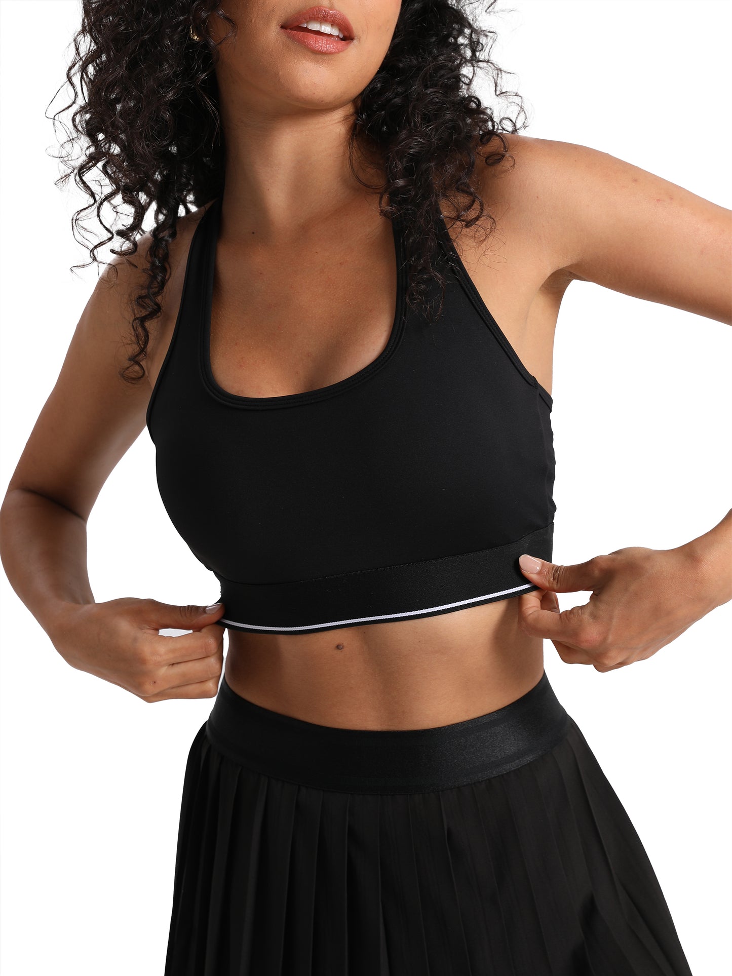 Keeper  Shock - AbsorbingBack - Beautifying Sports Crop Top