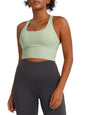 keeper    Nude-feel Cross-back Women's Yoga & Running Sports Bra